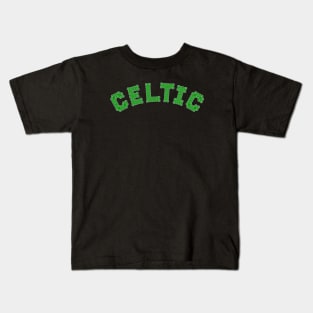 Celtic Typography Kids T-Shirt